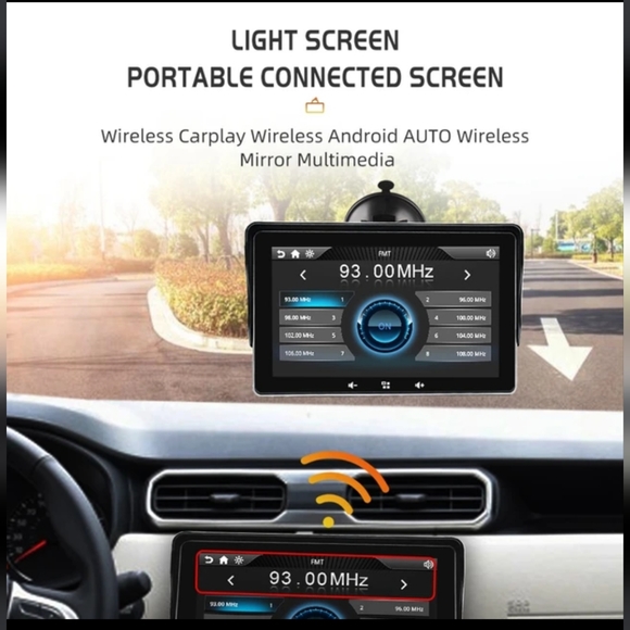 Dovox Carplay Stereo/Bluetooth Car Radio (Double Din Android Auto) - Picture 6 of 10